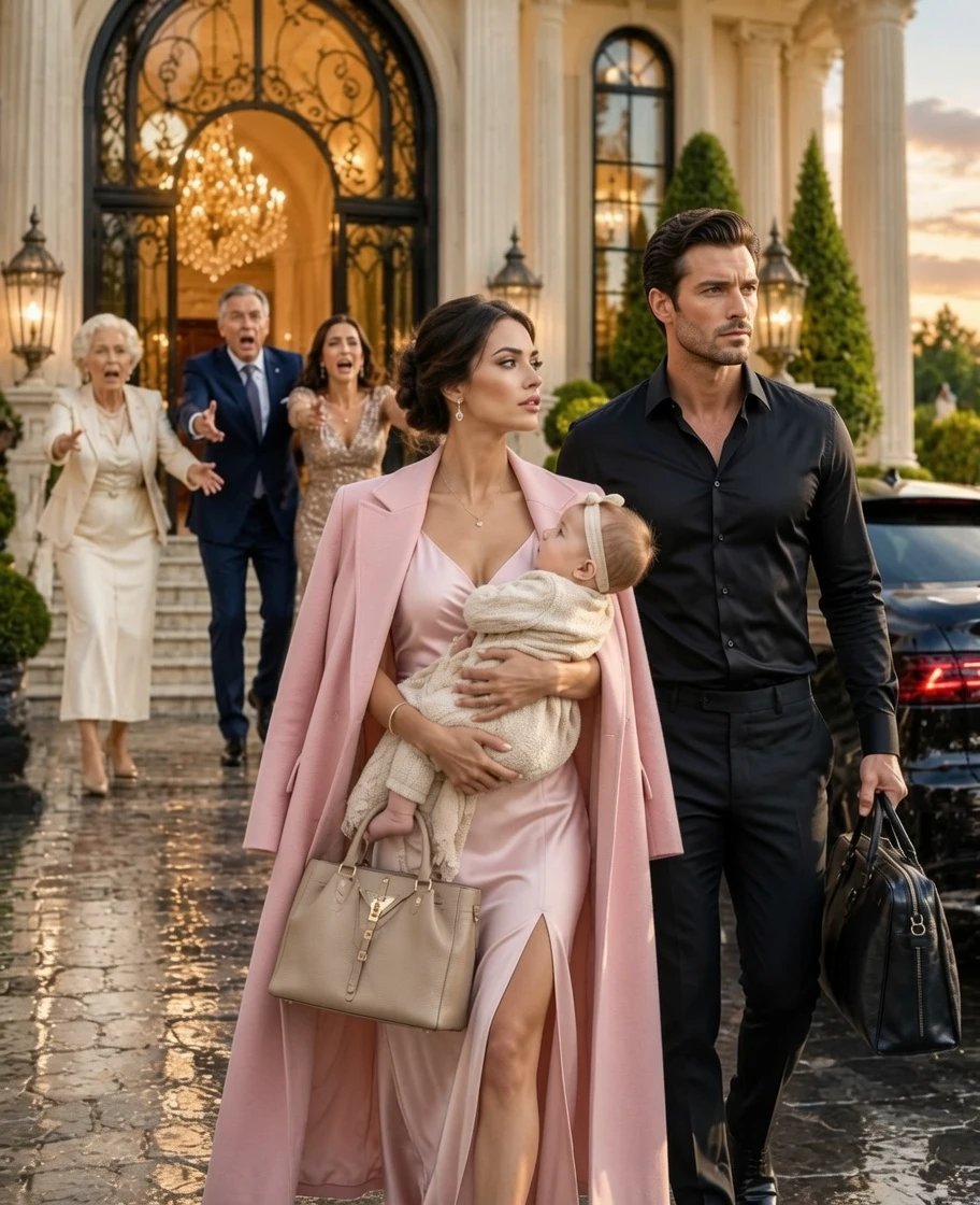 FULL STORY: Three days after I brought my newborn daughter home, my husband locked me out of the mansion I had bought years before I ever met him M1