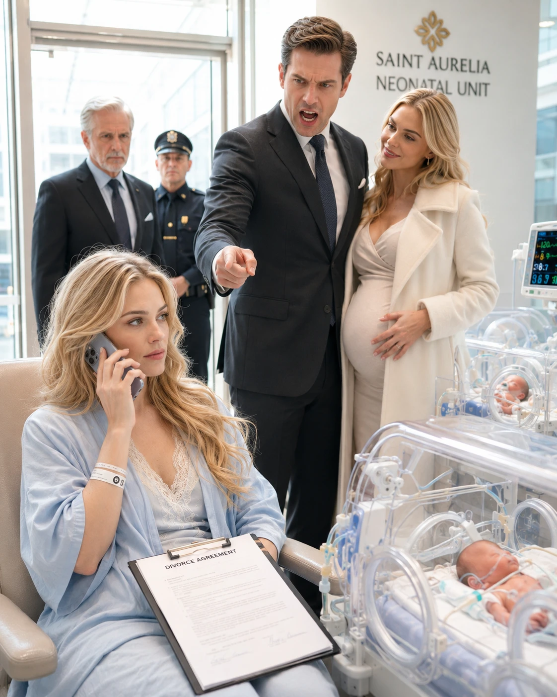 FULL STORY : While I sat beside my premature twins in the NICU, my husband dropped divorce papers onto my lap and told me he had emptied every joint account. M1