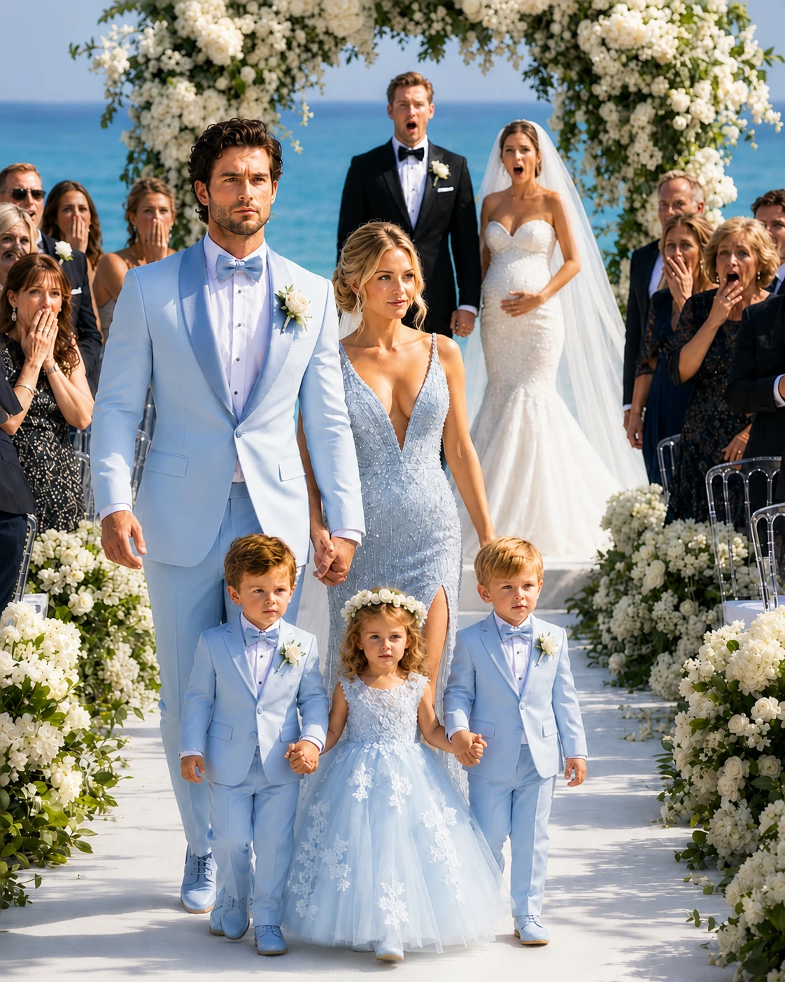 Part 2: My ex-husband invited me to his wedding because he wanted everyone to watch me break. He thought I would sit there childless and humiliated while his pregnant bride t1