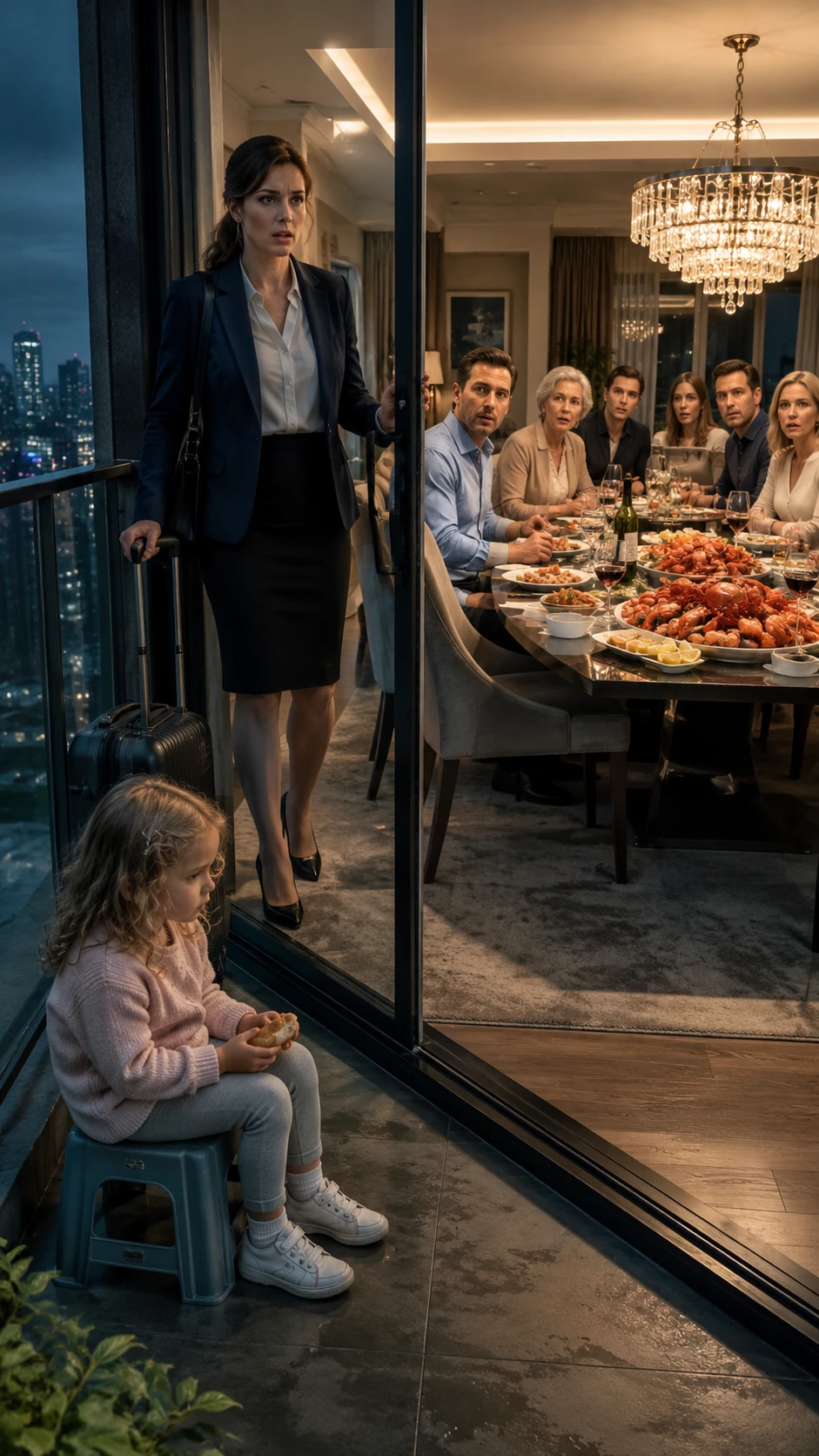 They Feasted While Her Daughter Froze. By Morning, the Family Learned Whose Money Had Been Keeping Them Alive. L007