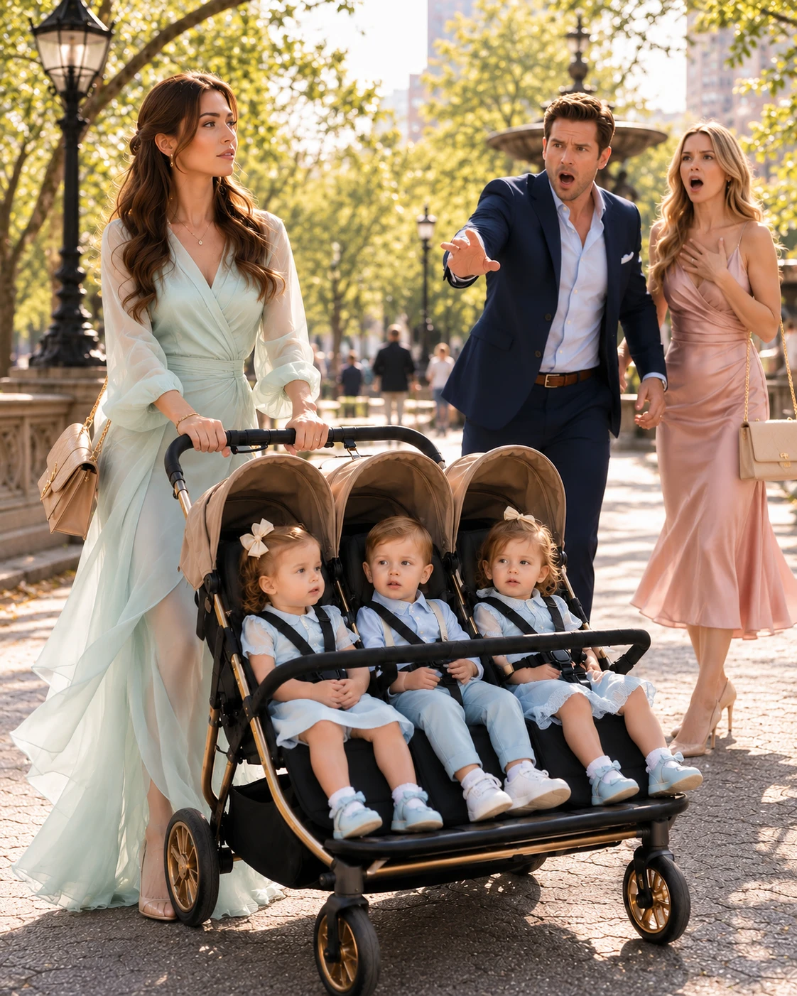 Full story : I was only days away from marrying another woman when I saw my ex pushing a stroller with triplets through a Philadelphia park t1