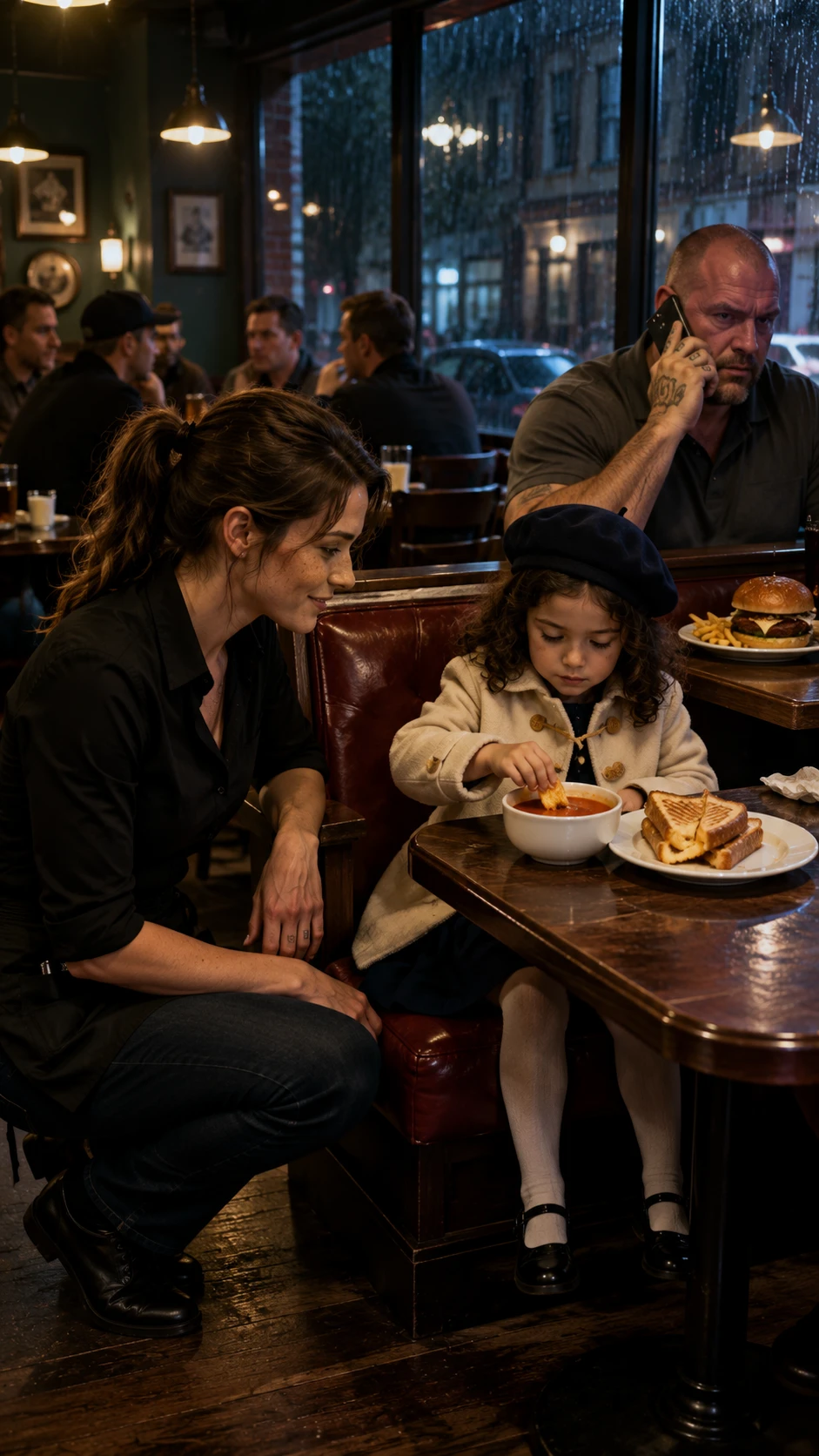 The Bartender Fed the Silent Girl Every Night Until Her Crime Boss Father Walked In. But the Child Had Chosen Josie for a Reason No One in Boston Could Survive. L007