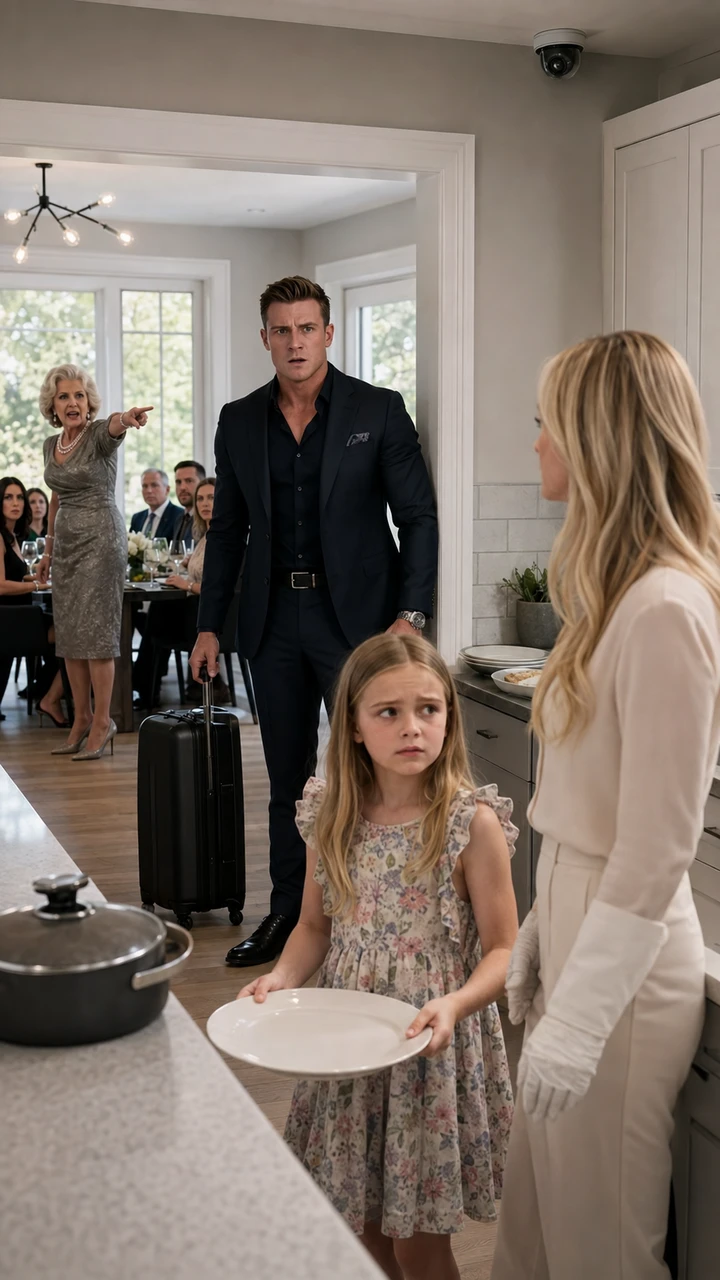 Daddy Returned Home And Found His Family Serving Everyone Else