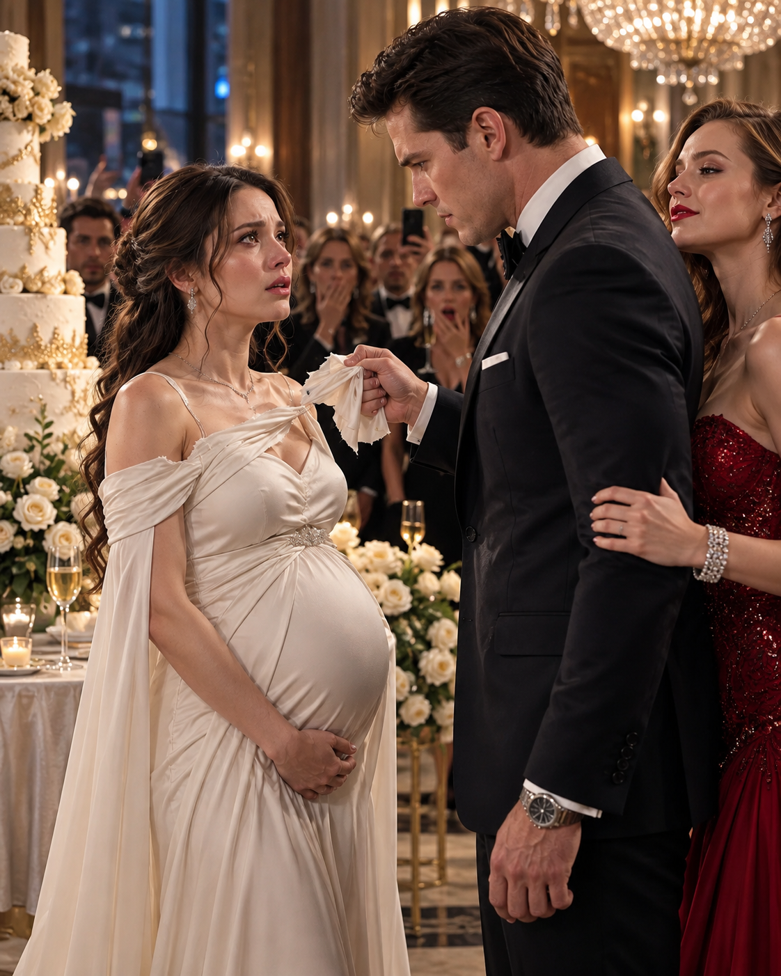 My Husband and His Mistress Tore My Maternity Dress in Front of Everyone on My Birthday—They Had No Idea a Hidden Livestream Was Turning Their Humiliation Into a Global Scandal.