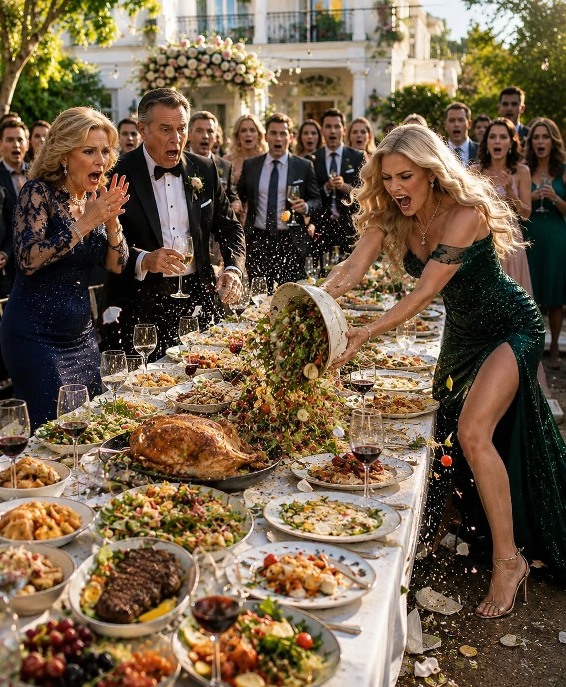 Cover of My Daughter-in-Law Made My Wife Cook 38 Dishes for 75 Guests—Then Abandoned Them for a Fancy Restaurant. One Photo Changed Everything.