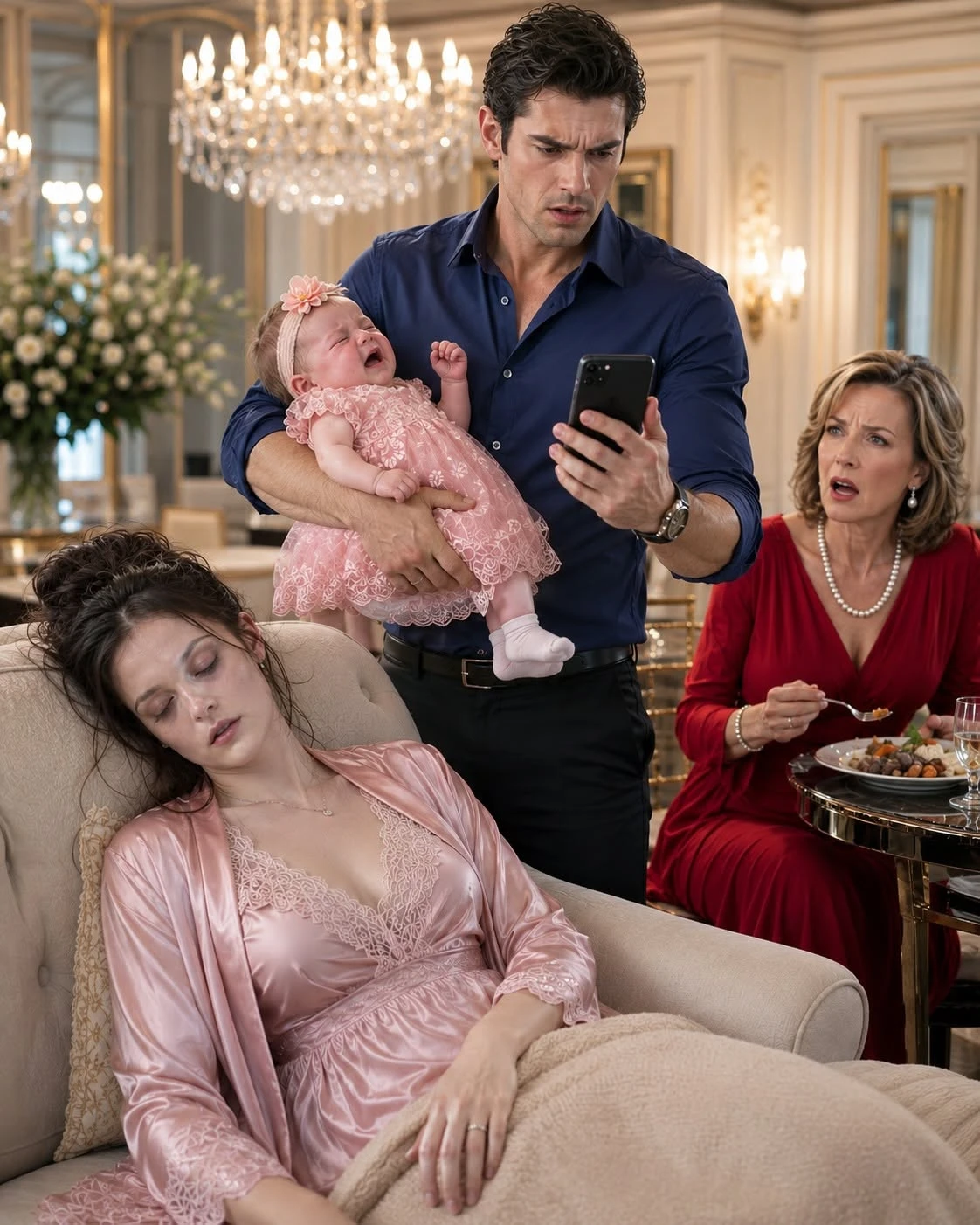Cover of My Mother Forced My Wife to Cook 48 Hours After Giving Birth—Then Called Her a “Drama Queen” When She Collapsed