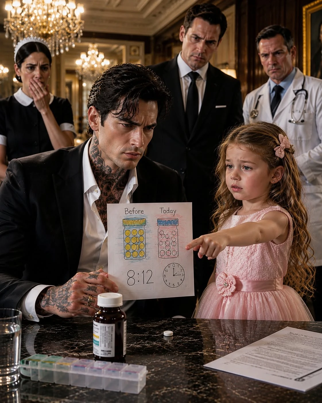 Cover of A Five-Year-Old Maid’s Daughter Stopped Me From Taking One Pill—By Sunrise, She Had Exposed the Man Who’d Been Poisoning Me for Months