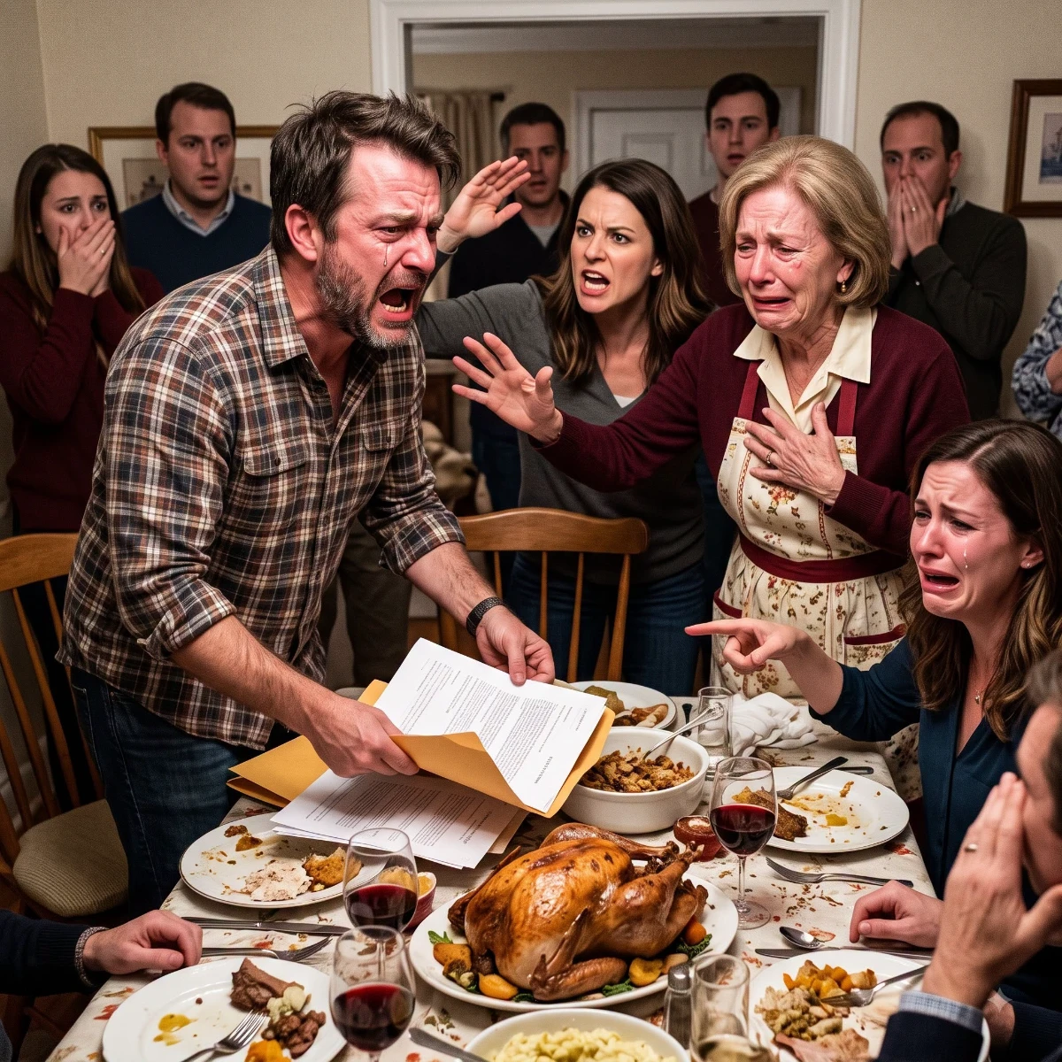 Cover of My Brother’s Wife Told Mom She Couldn’t Sit at Thanksgiving—Then One Envelope Revealed the House Was Already Sold