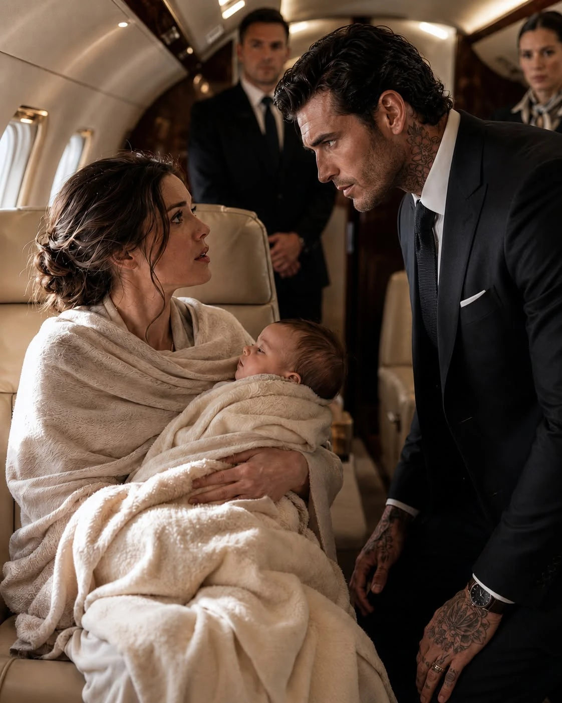 Cover of I Breastfed a Billionaire’s Starving Baby at 35,000 Feet—Then a Hidden Secret Revealed My Family’s “Accident” Was No Accident