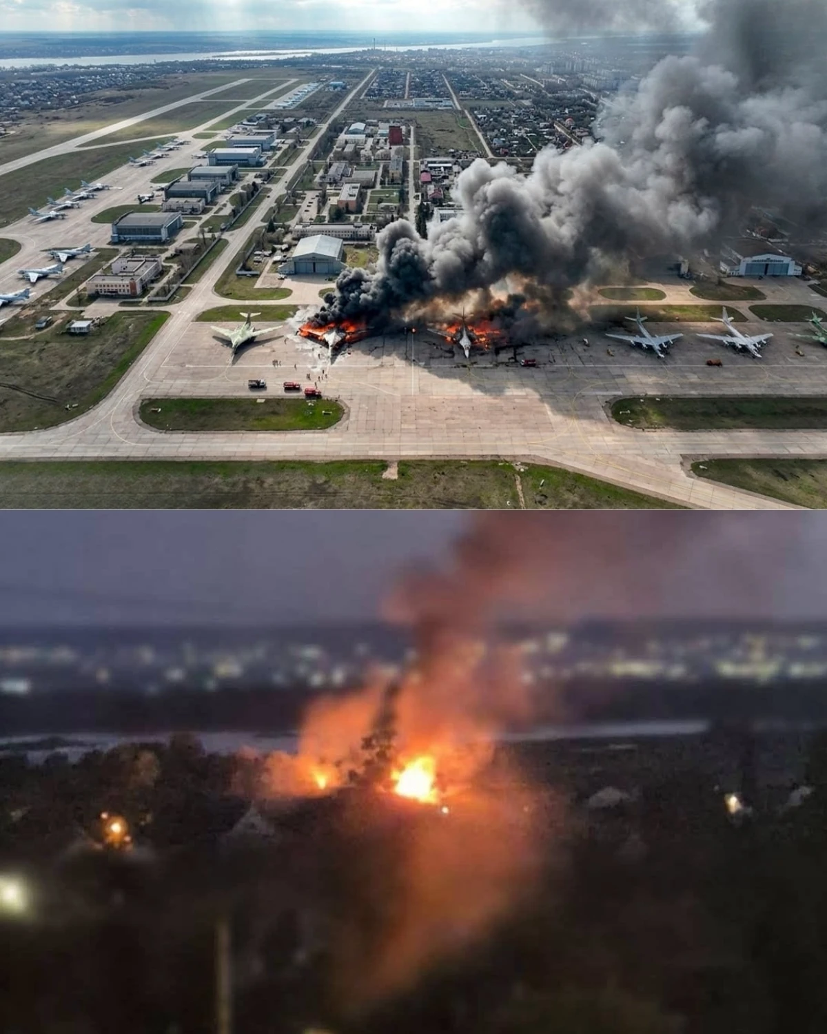 Die Nacht zum 16. Juli veränderte alles! 🤯 Ein massiver Drohnenschwarm flog 700 km tief ins Feindesland und tauchte plötzlich über dem strategischen Stützpunkt Engels auf.