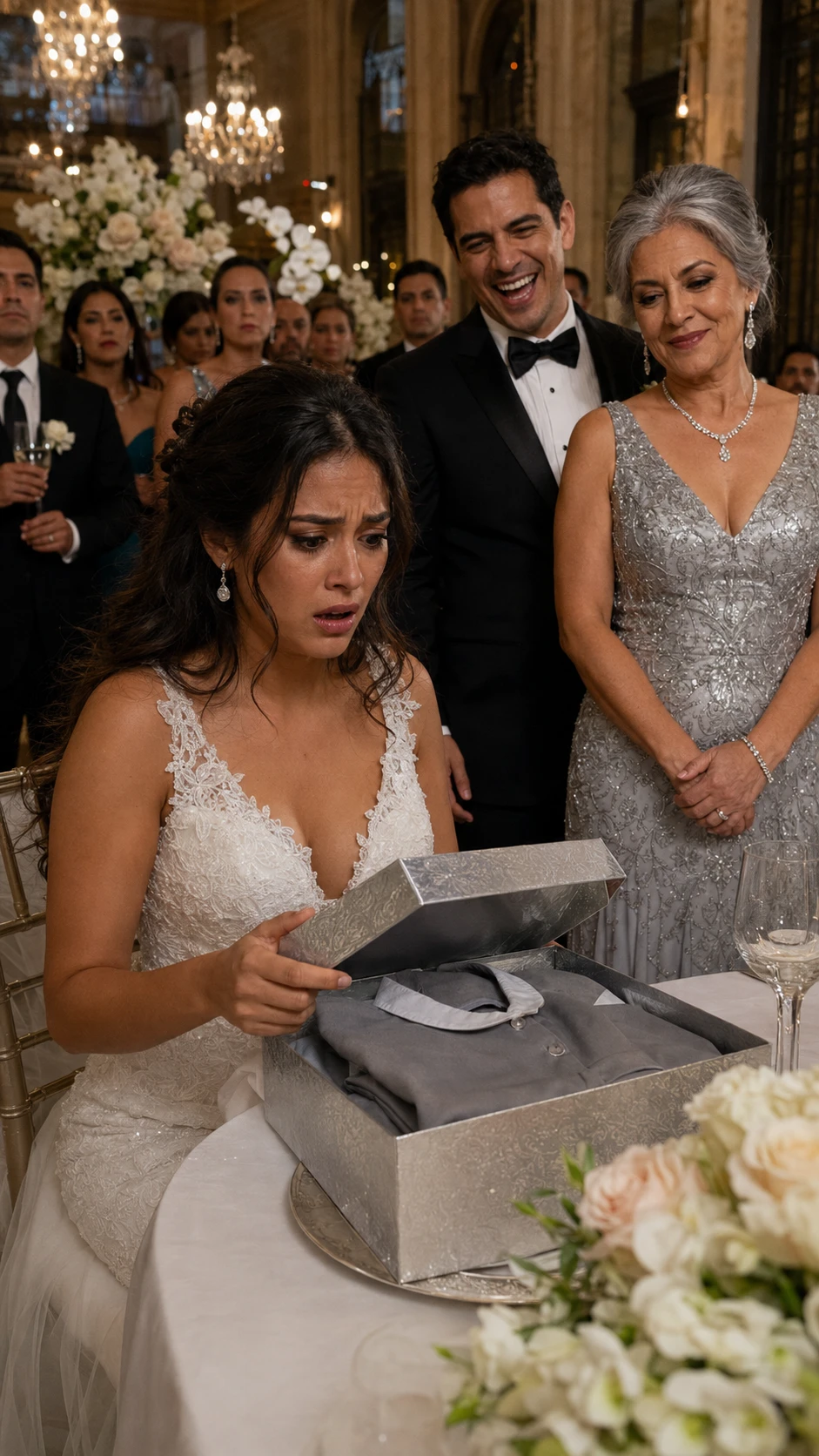 La novia que quisieron humillar no llegó sola. Esa noche, la familia Sterling descubrió demasiado tarde con quién se había metido.