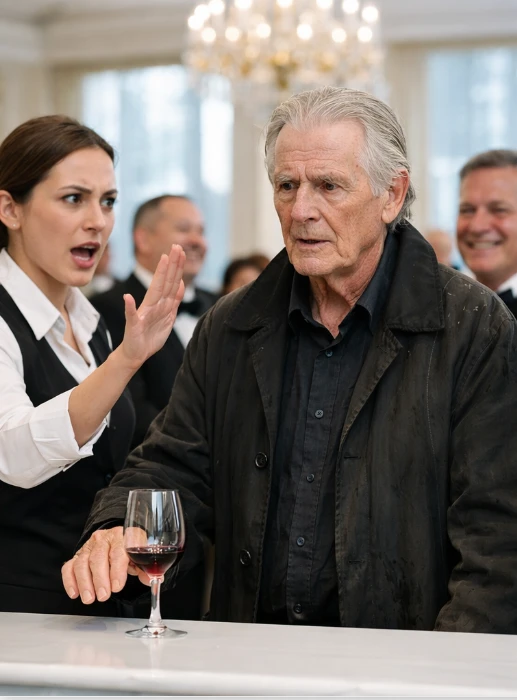 They Laughed When He Reached for the Glass. Then the Room Realized the Wine Had Been Betrayed.