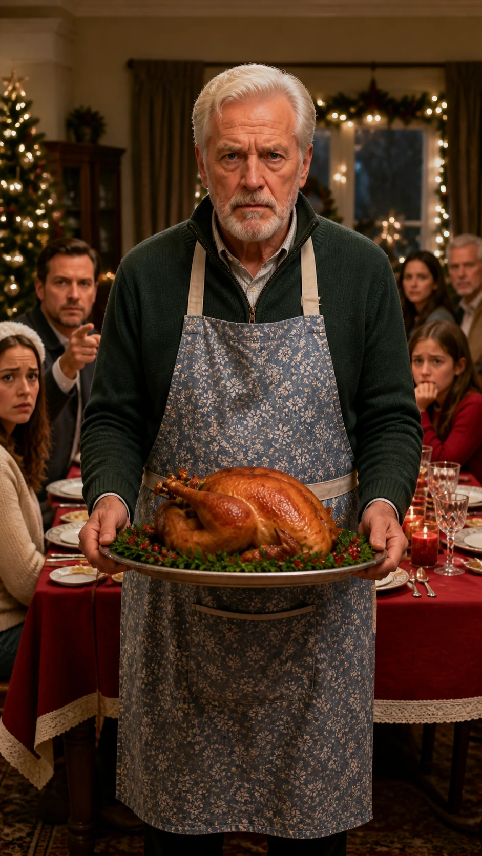 He Told Me I Had No Place at My Own Christmas Table. Then I Opened the Door and Let the Truth Come In.