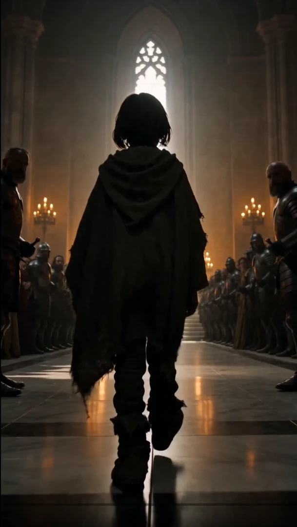 THE BOY WHO WALKED INTO THE THRONE ROOM