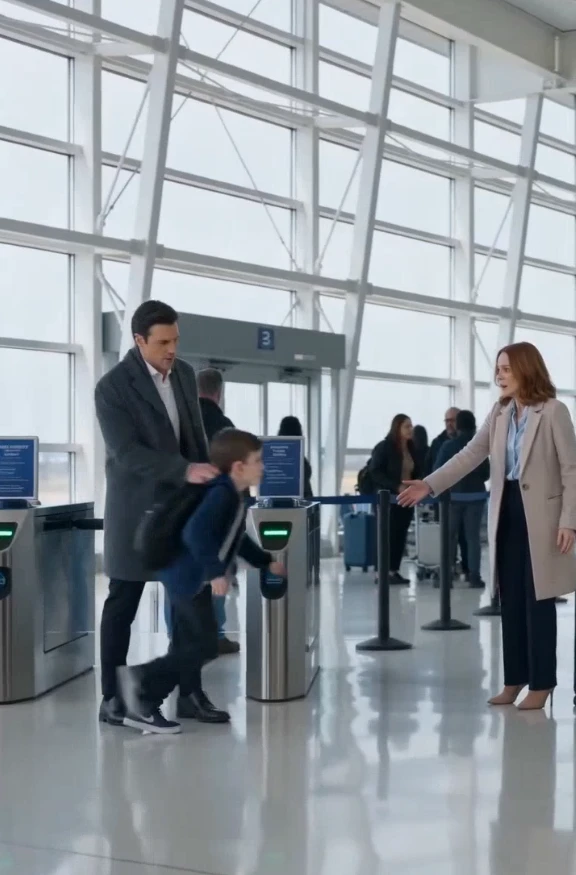 My wealthy ex-husband smiled when our 13-year-old son chose him in court and said I could never give him the future he deserved. One week later, at the airport, Tyler hugged me goodbye—then secretly slipped a black card into my coat.