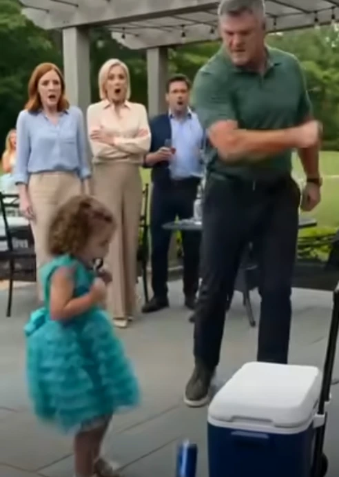 Beside the cooler at my father-in-law’s birthday party, my three-year-old daughter stumbled onto the patio as Gerald cracked a leather belt inches from her