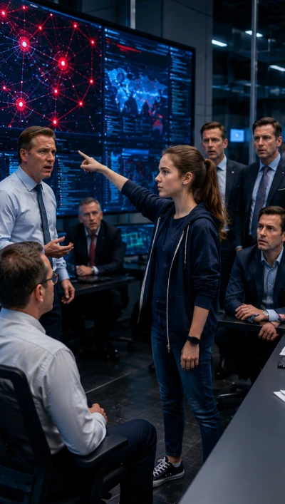 The Janitor’s Daughter Saved the Empire in Eighty Minutes, Then Discovered the Collapse Had Been Built to Frame Her Father.007