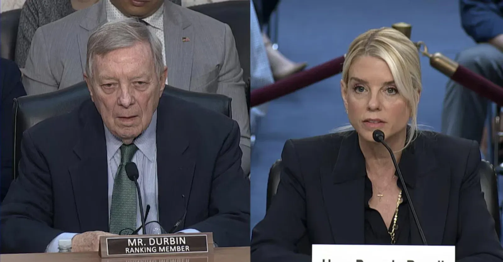 AG Pam Bondi Exposes Democrat Senator on LIVE TV - 'You Took Money From Epstein'