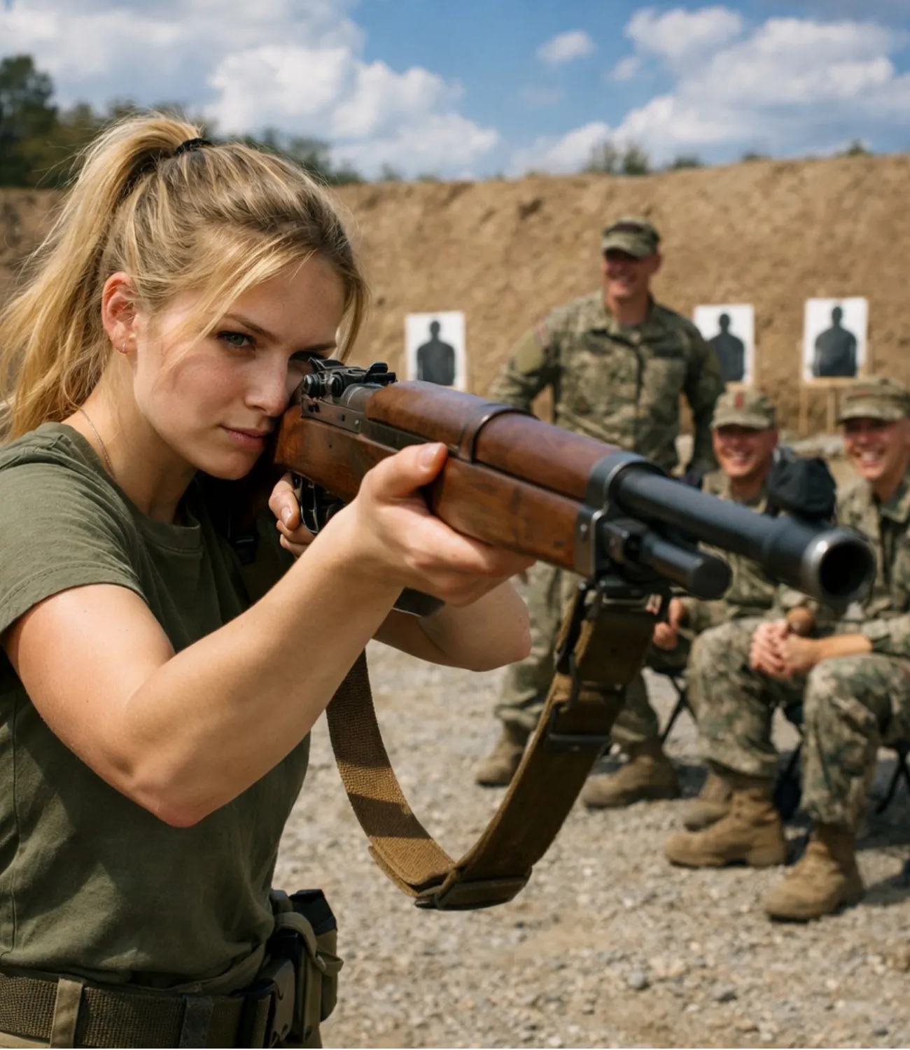 "Only The Best" They Gave Her an Old Rifle—Until the Navy SEAL Sniper Proved She Didn’t Need a Scope-NANA