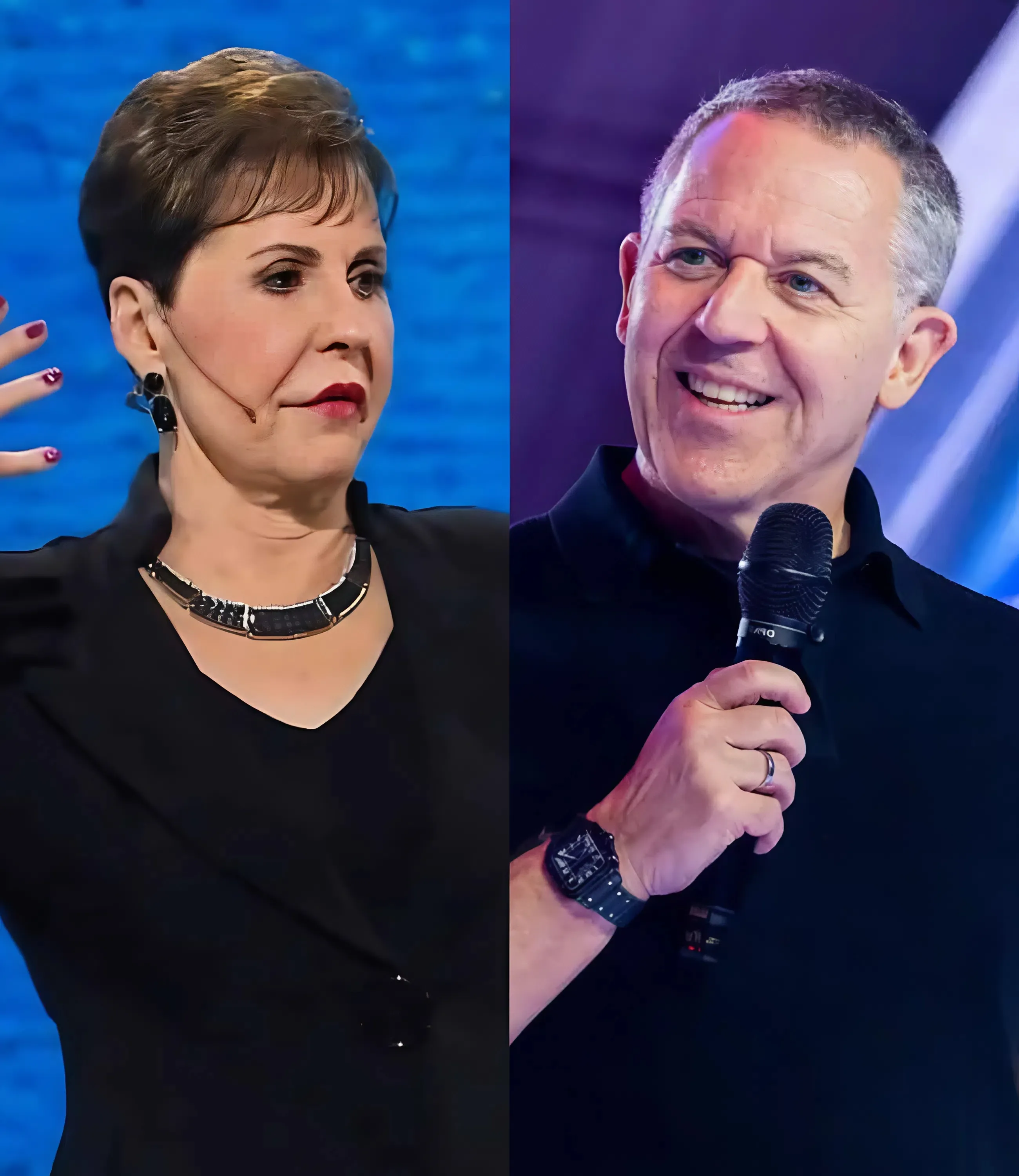 Joy.ce Mey.er C0nfronts G.reg G.utfeld Onstage, Declares Him “Not a Christian,” But His Seven-Word Response Freezes the Forum and Ignites a Fierce National Debate - nhuluxury