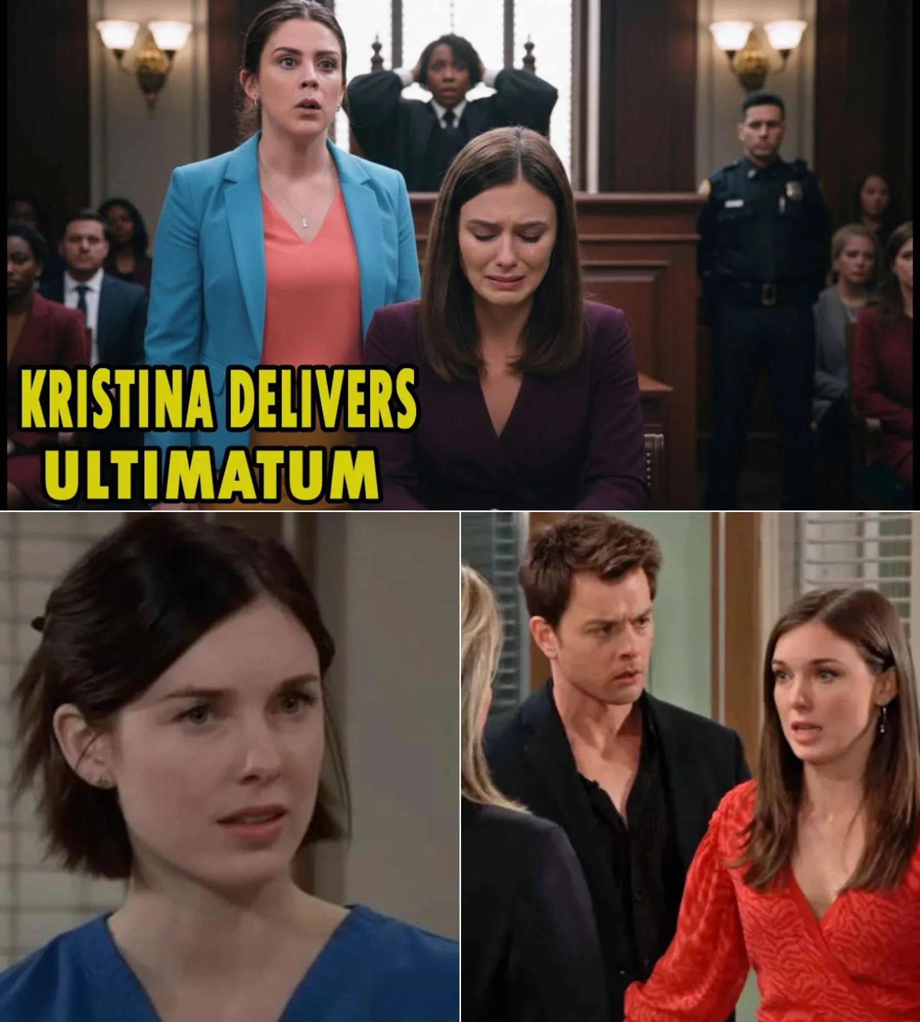 Christina Draws the Line: A Fierce Warning to Willow! Will She Stop Hurting Michael, or Will the Consequences Be Dire? Tensions Rise in Port Charles as Family Loyalty Sparks an Explosive Custody Battle—Prepare for a Dramatic Showdown!