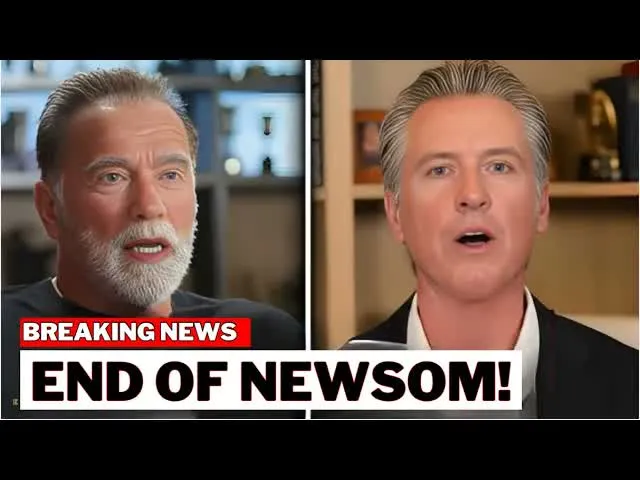 Arnold Schwarzenegger Launches Explosive Attack on Gavin Newsom During Live TV Showdown, Igniting a Political Firestorm and Revealing Deep Frustrations Among Californians Over Governance—Will Newsom Survive This High-Stakes Challenge to His Leadership?