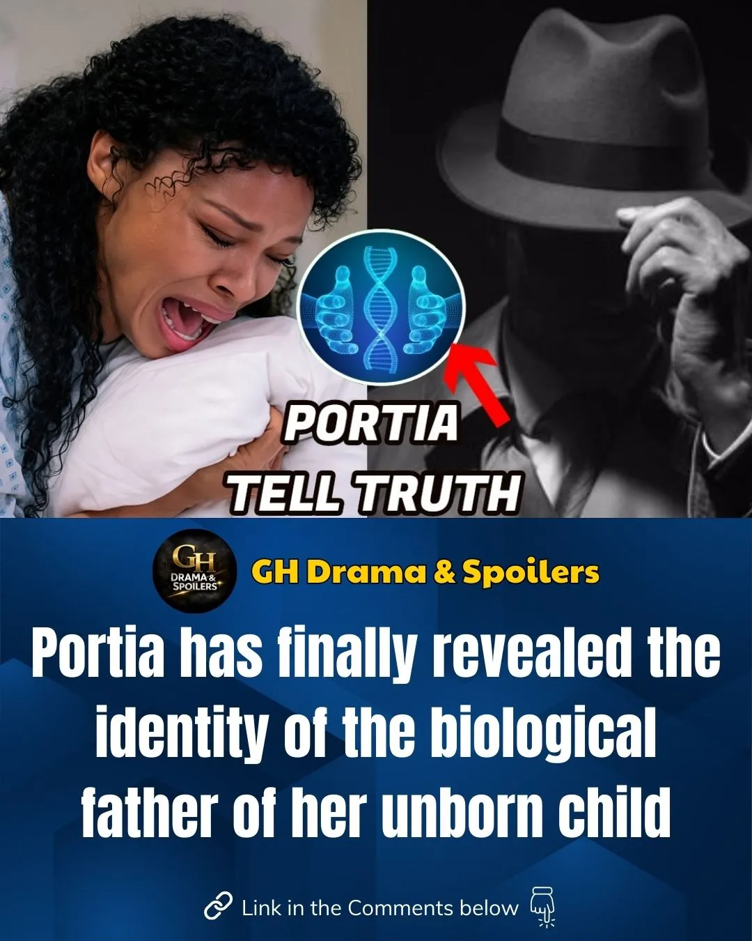 Portia Unveils the Shocking Truth About Her Unborn Child's Father: A Paternity Test Crisis Unfolds in Port Charles! As Tensions Surge and Secrets Loom, Can Portia Navigate the Chaos Before Time Runs Out? Prepare for a Dramatic Revelation That Will Change Everything!