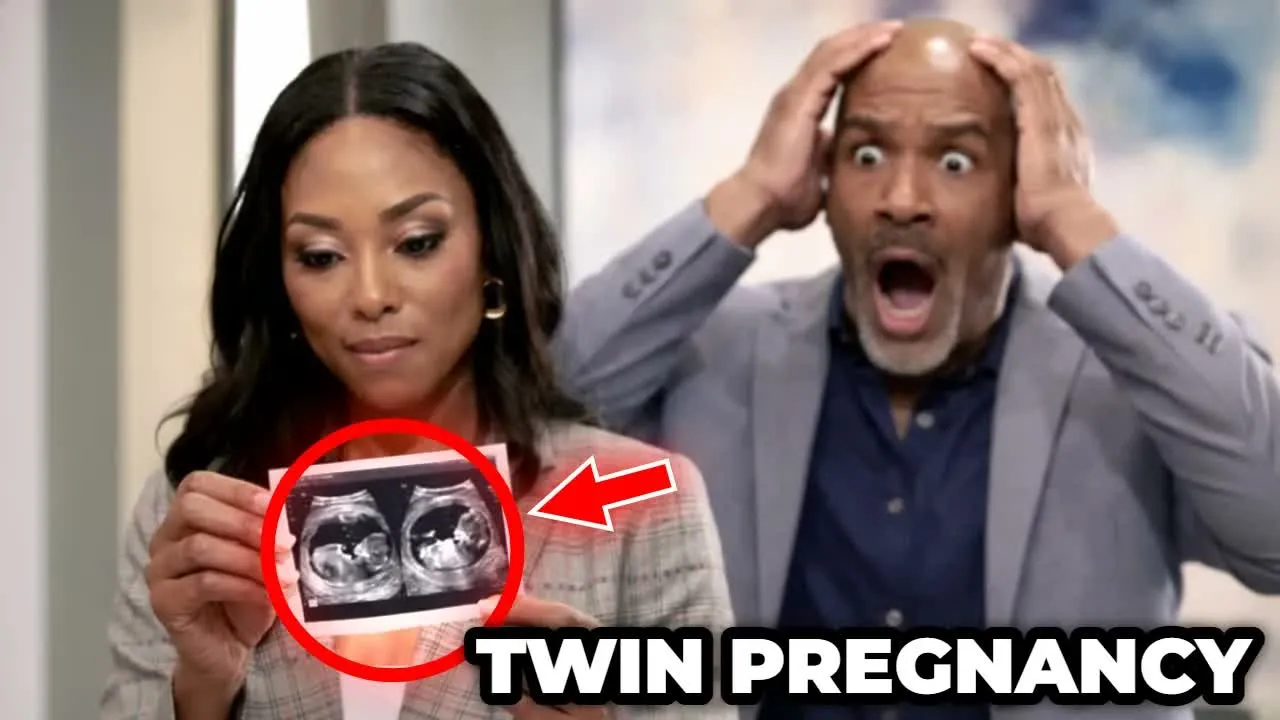 Jordan revealed she was pregnant with twins - Curtis was stunned
