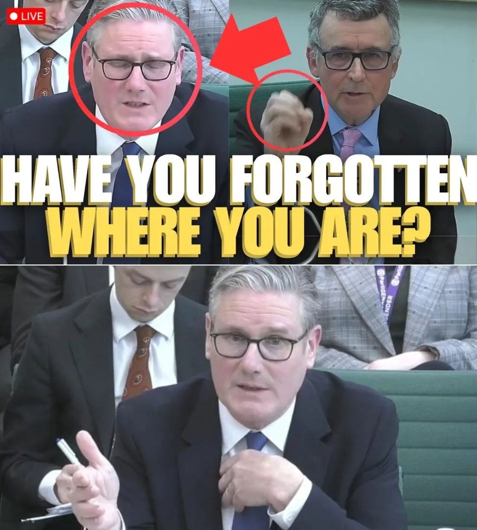 Keir Starmer Loses Composure with Tory MP in Select Committee as He Forgets His Location