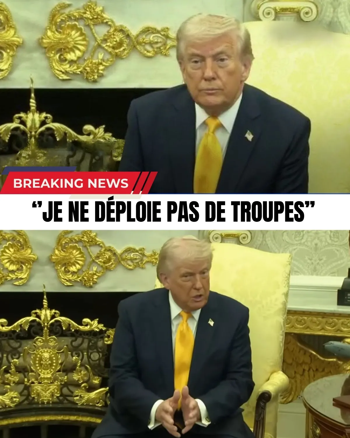 Le monde retient son souffle ! Donald Trump vient de confirmer l'impensable depuis la Maison Blanche. 🇺🇸💥 La marine iranienne ? "Oblitérée". Ses défenses ? "Anéanties". Mais derrière ce triomphalisme, une menace bien plus sombre plane sur la planète...