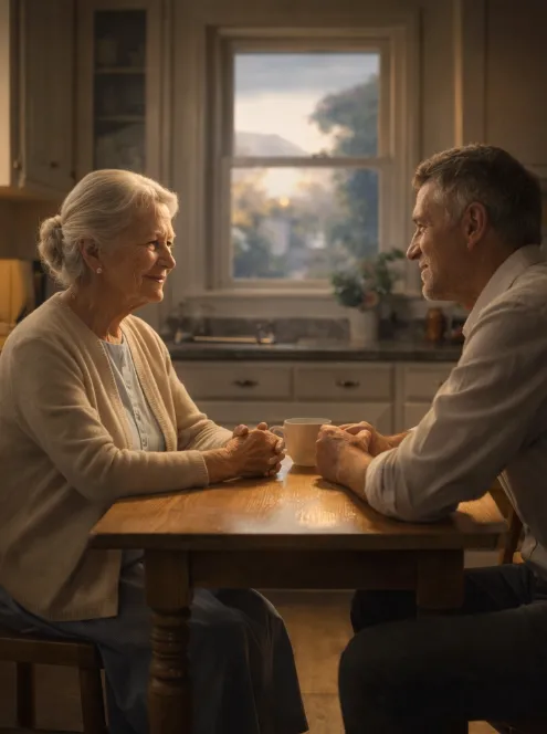 Margaret Hill had reclaimed her dignity—but fate was not finished with her children.  Months after revising her will, Margaret’s health improved under Joe’s devoted care. Word quietly spread through the town about the elderly woman abandoned in a vacant lot.  006 