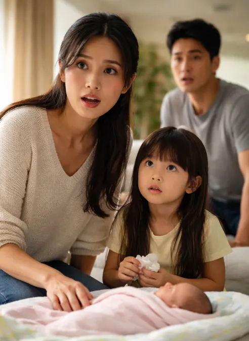 She Only Needed a Diaper Change. What We Found That Afternoon Destroyed Everything. “Mom… something’s not right!” The words didn’t just pierce the room—they split my life clean in two. 007