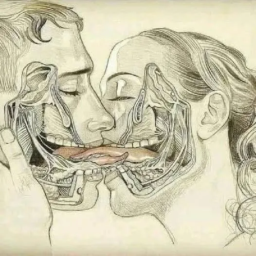 WHAT HAPPENS WHEN WE TONGUE KISS…
