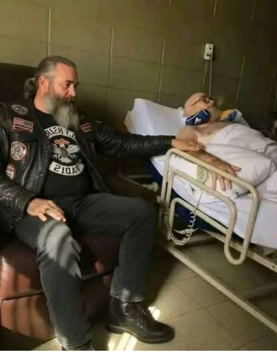 The biker who became family and helped me teach my kids a lesson they’ll never forget